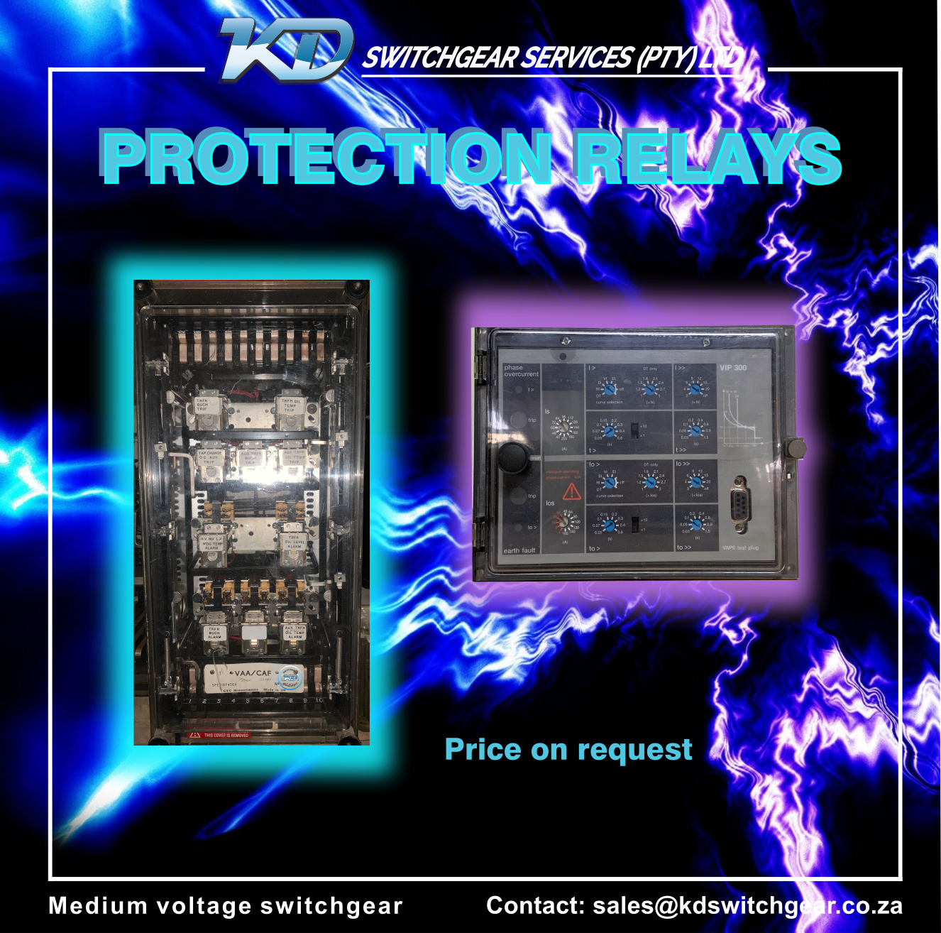 KD SWITCHGEAR SERVICES (PTY) LTD MEDIUM VOLTAGE SWITCHGEAR